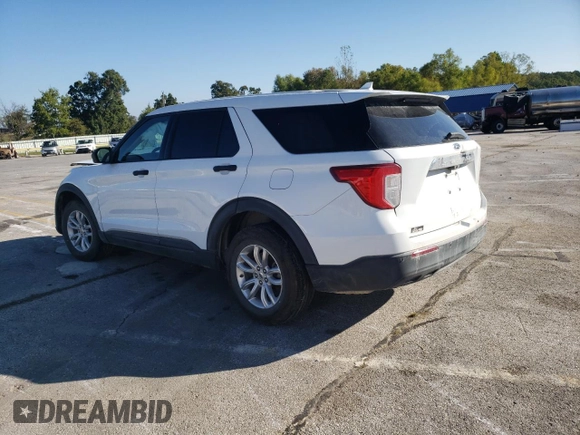 2020 Ford Explorer with VIN 1FMSK8BB0LGA45348, listed as a Copart auction lot 73347194 with 47,813 mi miles and Salvage Title. Bid and sale history available at carsss.com. Image 2.