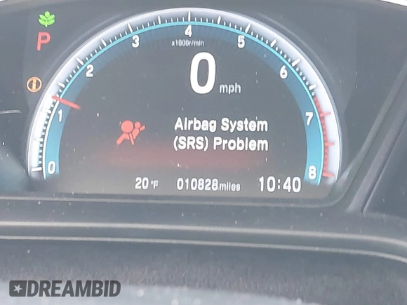 2020 Honda Civic LX z VIN 2HGFC2F64LH580766, wystawiony jako IAAI lot #41597161 z przebiegiem 10 828 mil mil oraz . Historia ofert i sprzedaży dostępna na DreamBid. Obrazek 16.