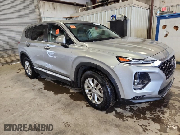 2020 Hyundai Santa Fe SE with VIN 5NMS23AD2LH248681, listed as a Copart auction lot 61651745 with 63,672 mi miles and Salvage title. Bid and sale history available at DreamBid. Image 4.