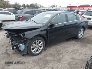 2019 Chevrolet Impala LT with VIN 1G11Z5S36KU104463, listed as a IAAI auction lot 41989775 with 56,364 mi miles and . Bid and sale history available at DreamBid. Image 2.
