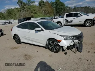 2018 Honda Civic EX-L with VIN JHMFC1F71JX007770, listed as a Copart auction lot 50681835 with 71,808 mi miles and Salvage Title. Bid and sale history available at DreamBid. Image 11.