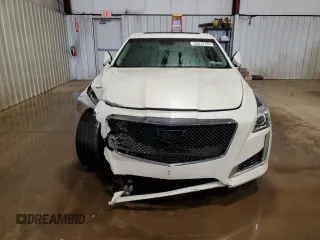 2018 Cadillac CTS Sedan Luxury AWD with VIN 1G6AX5SX6J0142851, listed as a Copart auction lot 53814185 with 53,747 mi miles and Salvage Title. Bid and sale history available at carsss.com. Image 5.