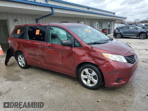 2013 Toyota Sienna L с VIN 5TDZK3DCXDS282433, выставлен на аукционе Copart как лот 49527945 с пробегом 197 583 миль миль и Списание • Salvage title. История ставок и продаж доступна на DreamBid. Изображение 4.
