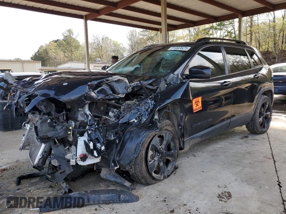 2019 Jeep Cherokee Altitude with VIN 1C4PJLLB4KD429034, listed as a Copart auction lot 51003625 with Not provided miles and Salvage title. Bid and sale history available at DreamBid. Image 1.