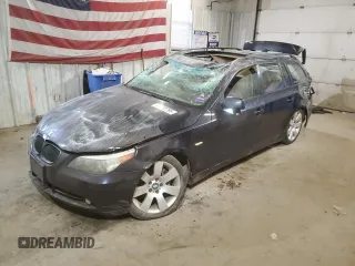 2007 BMW 5 Series 530xi with VIN WBANN73557B799258, listed as a Copart auction lot 41622795 with Not provided miles and Salvage title. Bid and sale history available at DreamBid. Image 1.