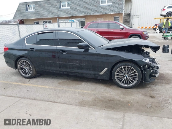 2019 BMW 5 Series 530i xDrive with VIN WBAJA7C50KWW38148, listed as a IAAI auction lot 41707858 with Not Provided miles and . Bid and sale history available at DreamBid. Image 13.