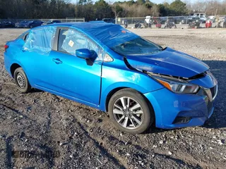 2021 Nissan Versa SV with VIN 3N1CN8EV7ML833968, listed as a IAAI auction lot 41741204 with 80,734 mi miles and . Bid and sale history available at DreamBid. Image 1.