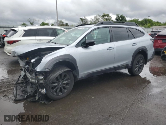 2023 Subaru Outback Onyx z VIN 4S4BTALC5P3145082, wystawiony jako Copart lot #57427295 z przebiegiem 65 667 mil mil oraz Szkoda całkowita • Salvage title. Historia ofert i sprzedaży dostępna na DreamBid. Obrazek 1.