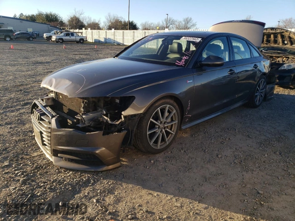 2016 Audi A6 3.0T Premium Plus with VIN WAUFGAFC3GN016328, listed as a Copart auction lot 38322563 with 133,029 mi miles. Bid and sale history available at carsss.com. Image 1.