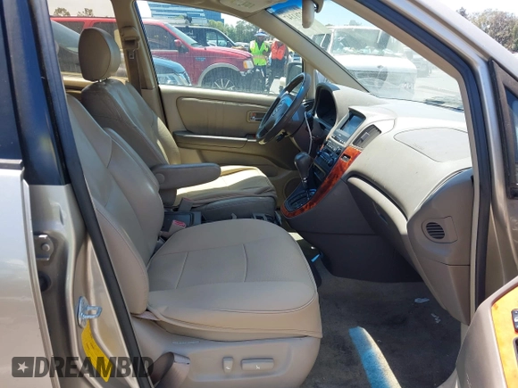 2001 Lexus RX 300 with VIN JTJGF10U210091521, listed as a IAAI auction lot 42761347 with 212,496 mi miles and . Bid and sale history available at DreamBid. Image 5.