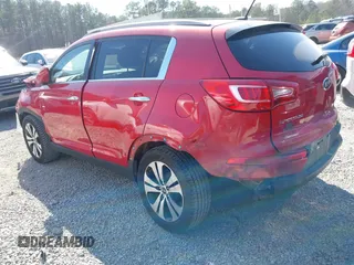 2011 Kia Sportage EX with VIN KNDPC3A22B7013561, listed as a IAAI auction lot 41785301 with 136,498 mi miles and . Bid and sale history available at carsss.com. Image 3.