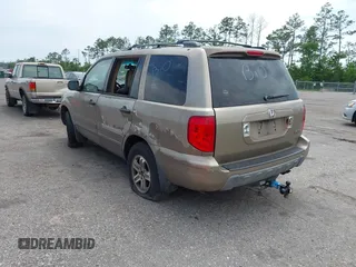 2003 Honda Pilot EX with VIN 2HKYF18563H526678, listed as a IAAI auction lot 41821187 with 412,622 mi miles and . Bid and sale history available at DreamBid. Image 3.