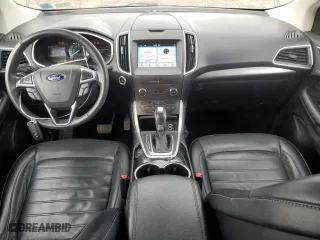 2017 Ford Edge SEL with VIN 2FMPK4J93HBB72705, listed as a Copart auction lot 50812645 with 133,043 mi miles and Salvage Title. Bid and sale history available at carsss.com. Image 8.