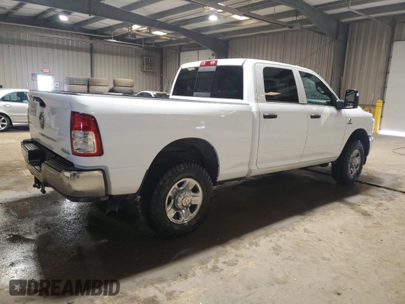 2023 Ram 2500 Tradesman with VIN 3C6UR5CLXPG500318, listed as a Copart auction lot 47481325 with 57,156 mi miles and Salvage title. Bid and sale history available at DreamBid. Image 3.