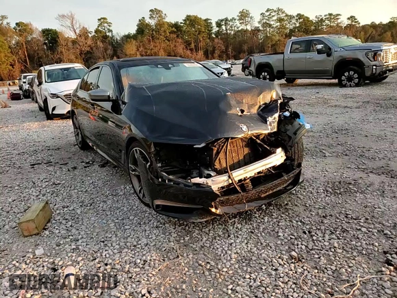 2020 BMW 5 Series M550i xDrive with VIN WBAJS7C01LCD23365, listed as a Copart auction lot 88302885 with Not provided miles and Salvage title. Bid and sale history available at DreamBid. Image 14.
