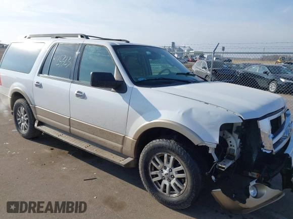 2011 Ford Expedition Max XLT with VIN 1FMJK1J53BEF43021, listed as a IAAI auction lot 41253231 with 208,627 mi miles and . Bid and sale history available at DreamBid. Image 1.
