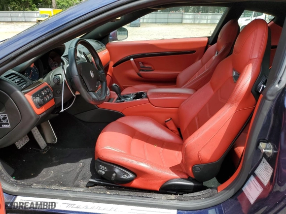 2017 Maserati GranTurismo Sport with VIN ZAM45VLA6H0210422, listed as a Copart auction lot 65213444 with 22,640 mi miles and Salvage Title. Bid and sale history available at carsss.com. Image 7.