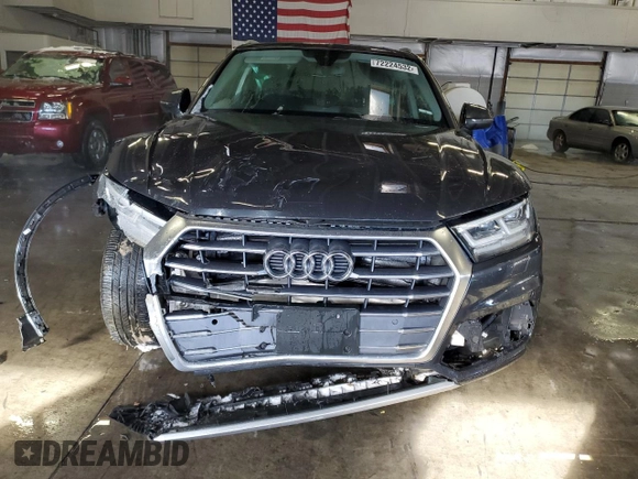 2018 Audi Q5 Premium Plus with VIN WA1BNAFY4J2211845, listed as a Copart auction lot 72224532 with 23,307 mi miles. Bid and sale history available at carsss.com. Image 5.