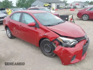 2016 Toyota Corolla L with VIN 5YFBURHE4GP551078, listed as a IAAI auction lot 42515812 with 156,917 mi miles and . Bid and sale history available at DreamBid. Image 1.