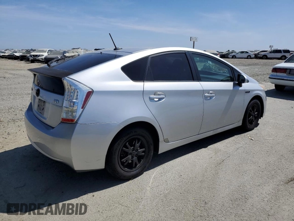 2011 Toyota Prius I with VIN JTDKN3DU4B0250126, listed as a Copart auction lot 61866925 with 227,467 mi miles and Clean title. Bid and sale history available at DreamBid. Image 3.