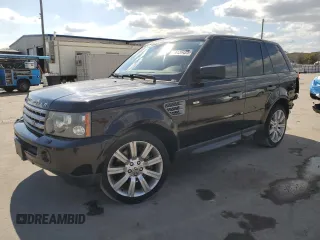 2009 Land Rover Range Rover Sport SC with VIN SALSH23419A191262, listed as a Copart auction lot 44139425 with 56,114 mi miles and Salvage Title. Bid and sale history available at DreamBid. Image 1.