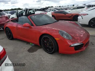 2014 Porsche 911 Carrera S with VIN WP0CB2A9XES154288, listed as a Copart auction lot 74562834 with 0 mi miles and Non Repairable. Bid and sale history available at carsss.com. Image 4.