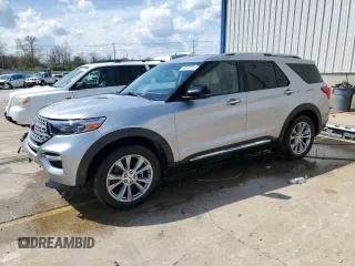 2021 Ford Explorer Limited z VIN 1FMSK7FH4MGB06047, wystawiony jako Copart lot #52697025 z przebiegiem 96 542 mil mil oraz Szkoda całkowita • Salvage title. Historia ofert i sprzedaży dostępna na DreamBid. Obrazek 1.
