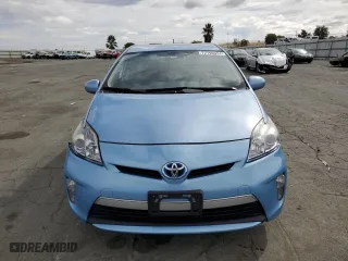 2012 Toyota Prius Plug-In with VIN JTDKN3DPXC3027664, listed as a Copart auction lot 72199924 with 80,520 mi miles and Salvage Title. Bid and sale history available at carsss.com. Image 5.
