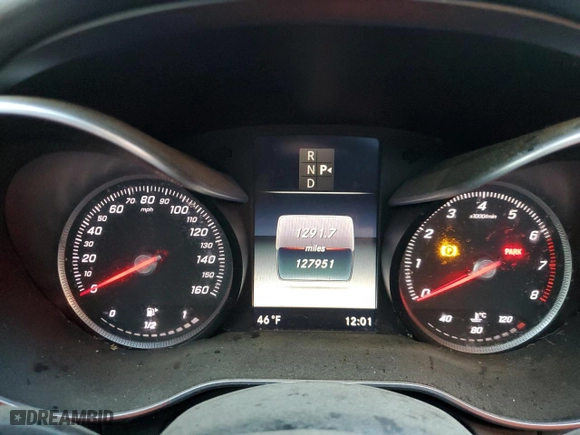 2017 Mercedes-Benz C-Class C 300 with VIN 55SWF4JBXHU179093, listed as a Copart auction lot 52219015 with 127,951 mi miles and Clean Title. Bid and sale history available at carsss.com. Image 9.
