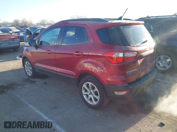 2021 Ford EcoSport SE with VIN MAJ3S2GE4MC439796, listed as a IAAI auction lot 41238032 with 59,028 mi miles and . Bid and sale history available at DreamBid. Image 3.