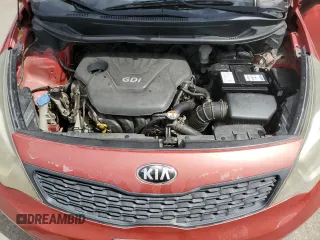 2013 Kia Rio LX with VIN KNADM4A38D6281874, listed as a Copart auction lot 51134385 with 168,379 mi miles and Clean Title. Bid and sale history available at carsss.com. Image 11.