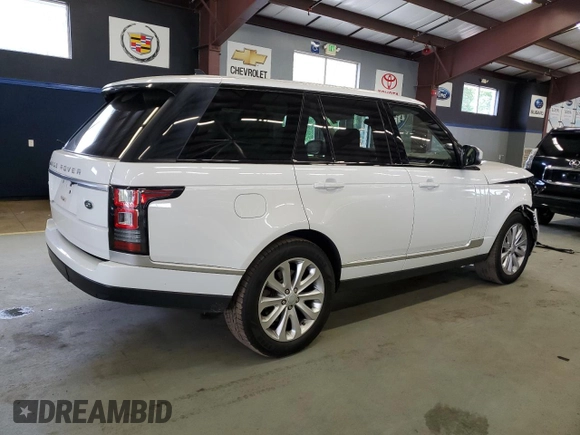 2016 Land Rover Range Rover HSE with VIN SALGS2KF3GA274375, listed as a Copart auction lot 61785545 with 100,519 mi miles and Clean title. Bid and sale history available at DreamBid. Image 3.