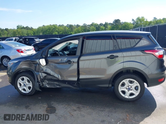 2018 Ford Escape S with VIN 1FMCU0F74JUA33207, listed as a IAAI auction lot 42051496 with 80,130 mi miles. Bid and sale history available at carsss.com. Image 15.