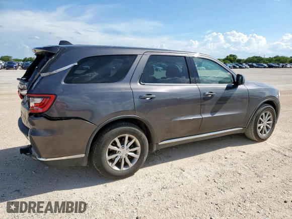 2018 Dodge Durango SXT with VIN 1C4RDHAG2JC439089, listed as a Copart auction lot 62329705 with 91,297 mi miles and Salvage title. Bid and sale history available at DreamBid. Image 3.