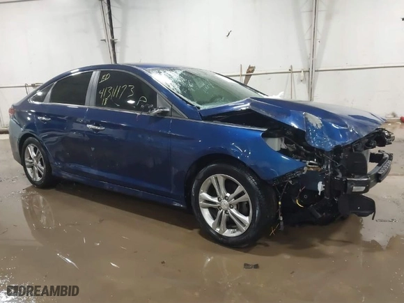 2018 Hyundai Sonata Limited with VIN 5NPE34AFXJH628241, listed as a IAAI auction lot 41311173 with 85,783 mi miles. Bid and sale history available at carsss.com. Image 1.