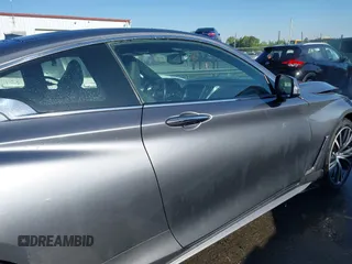 2018 Infiniti Q60 Luxe with VIN JN1CV7EK5JM200189, listed as a IAAI auction lot 41984637 with 77,315 mi miles and . Bid and sale history available at carsss.com. Image 13.