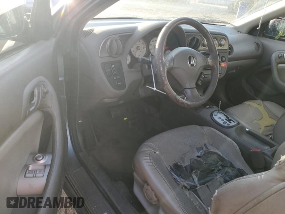 2005 Acura RSX with VIN JH4DC54845S017366, listed as a Copart auction lot 71112574 with 181,311 mi miles and Salvage Title. Bid and sale history available at carsss.com. Image 8.