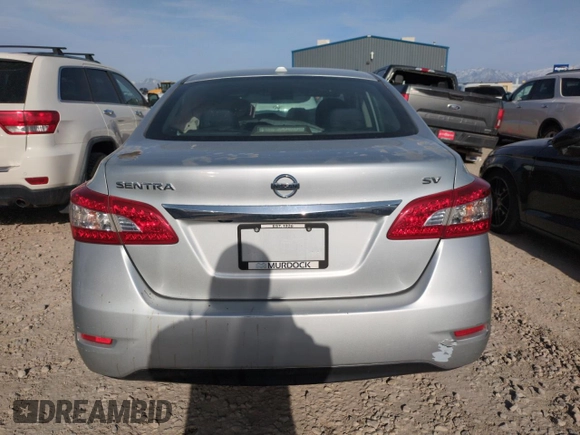 2015 Nissan Sentra SR with VIN 3N1AB7AP2FL657092, listed as a Copart auction lot 52239405 with Not Provided miles and Salvage Title. Bid and sale history available at DreamBid. Image 6.