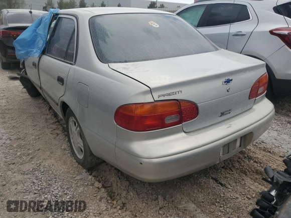 2001 Chevrolet Prizm with VIN 1Y1SK52871Z427641, listed as a Copart auction lot 55704775 with Not provided miles and Salvage title. Bid and sale history available at DreamBid. Image 6.