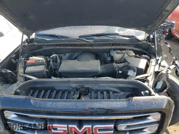 2021 GMC Sierra 1500 AT4 with VIN 3GTP9EEL7MG261132, listed as a Copart auction lot 46317815 with 78,458 mi miles and Salvage Title. Bid and sale history available at carsss.com. Image 11.