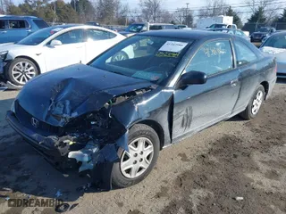 2005 Honda Civic Cpe VP with VIN 1HGEM21165L052284, listed as a IAAI auction lot 41342086 with 186,513 mi miles. Bid and sale history available at carsss.com. Image 6.
