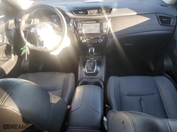 2017 Nissan Rogue SL with VIN JN8AT2MT6HW405885, listed as a Copart auction lot 48282395 with 52,298 mi miles and Salvage Title. Bid and sale history available at carsss.com. Image 8.