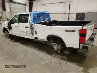 2024 Ford F-350 XL with VIN 1FT8W3BT2REC93958, listed as a Copart auction lot 47363735 with 17,143 mi miles and Salvage Title. Bid and sale history available at DreamBid. Image 2.