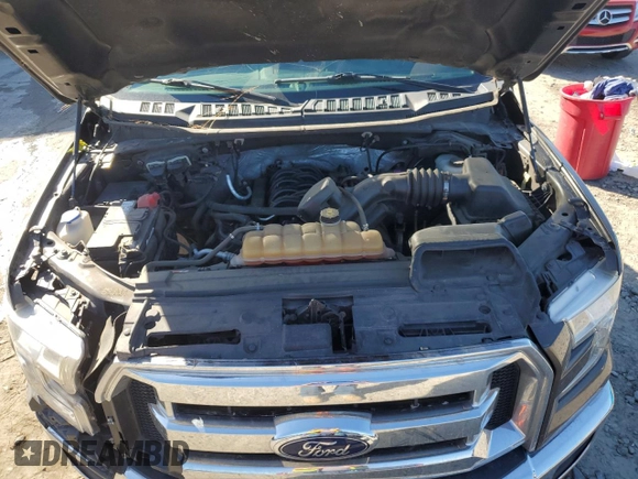 2016 Ford F-150 XL with VIN 1FTNF1EF4GKE41328, listed as a Copart auction lot 77177414 with 118,978 mi miles and Salvage title. Bid and sale history available at DreamBid. Image 11.