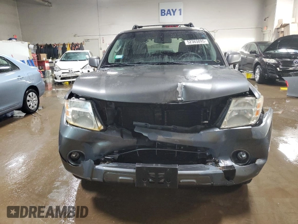 2008 Nissan Pathfinder S z VIN 5N1AR18B28C663307, wystawiony jako Copart lot #52365095 z przebiegiem 119 663 mil mil oraz Szkoda całkowita • Salvage title. Historia ofert i sprzedaży dostępna na DreamBid. Obrazek 5.