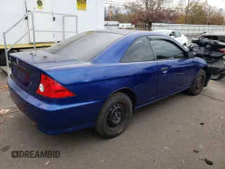 2005 Honda Civic Cpe VP SSRS with VIN 1HGEM22325L064965, listed as a Copart auction lot 78251404 with 172,584 mi miles and Salvage Title. Bid and sale history available at carsss.com. Image 3.