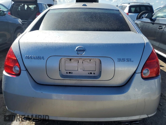 2008 Nissan Maxima SE with VIN 1N4BA41E98C808824, listed as a Copart auction lot 76804464 with Not Provided miles and Non Repairable. Bid and sale history available at DreamBid. Image 6.