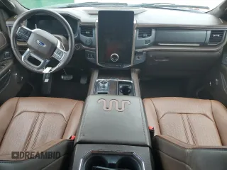 2023 Ford Expedition Max King Ranch with VIN 1FMJK1N88PEA01019, listed as a Copart auction lot 56015515 with 51,976 mi miles and Salvage title. Bid and sale history available at DreamBid. Image 8.