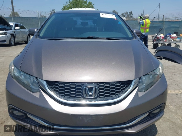 2015 Honda Civic LX with VIN 19XFB2F51FE259874, listed as a IAAI auction lot 42380822 with 100,036 mi miles and . Bid and sale history available at DreamBid. Image 13.