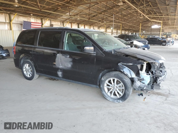 2015 Dodge Grand Caravan SXT with VIN 2C4RDGCG5FR632388, listed as a Copart auction lot 54719625 with 67,996 mi miles and Salvage Title. Bid and sale history available at DreamBid. Image 4.